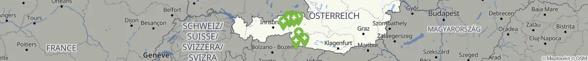 Kartenansicht für Apotheken-Notdienste in der Nähe von Schlaiten (Lienz, Tirol)